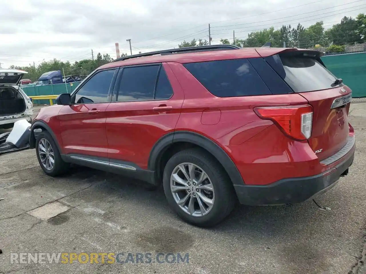 2 Photograph of a damaged car 1FMSK8DH8NGA72575 FORD EXPLORER 2022