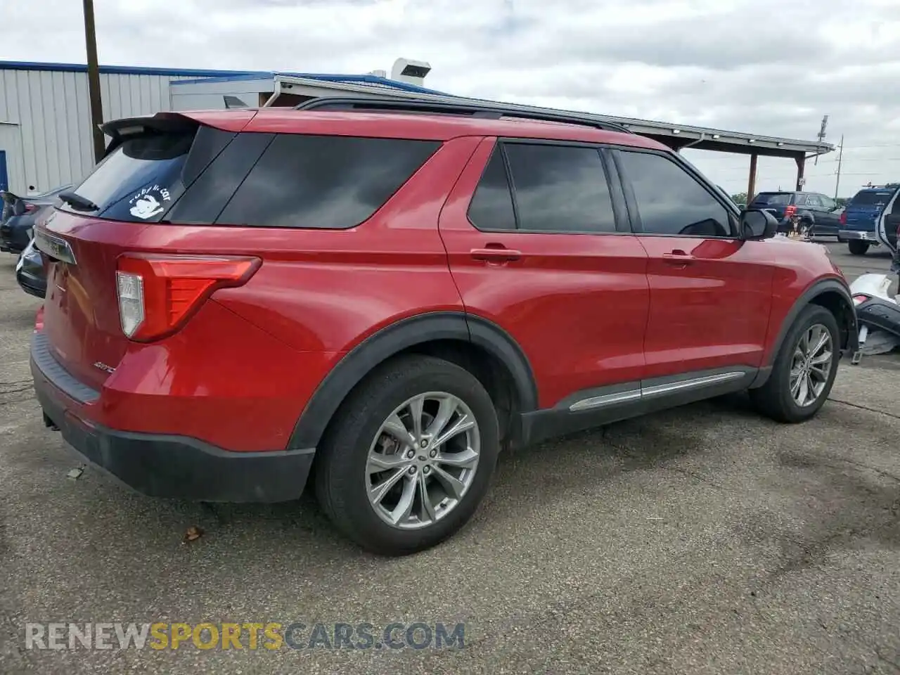 3 Photograph of a damaged car 1FMSK8DH8NGA72575 FORD EXPLORER 2022