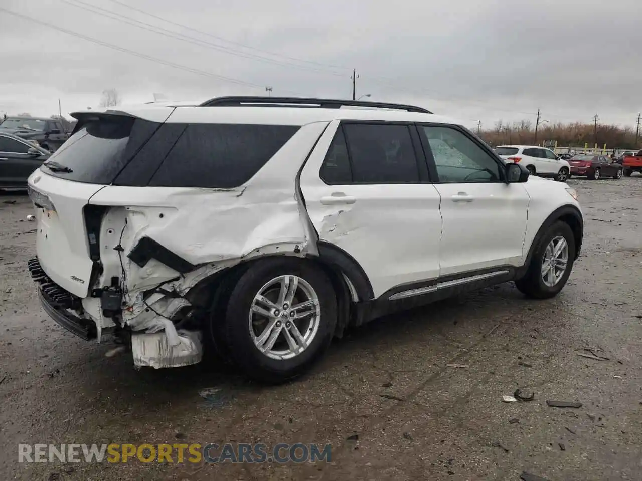 3 Photograph of a damaged car 1FMSK8DH8NGC04640 FORD EXPLORER 2022