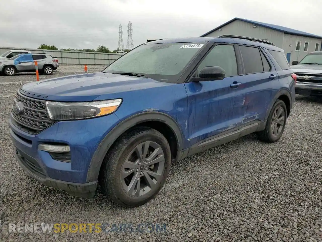 1 Photograph of a damaged car 1FMSK8DH8NGC12804 FORD EXPLORER 2022