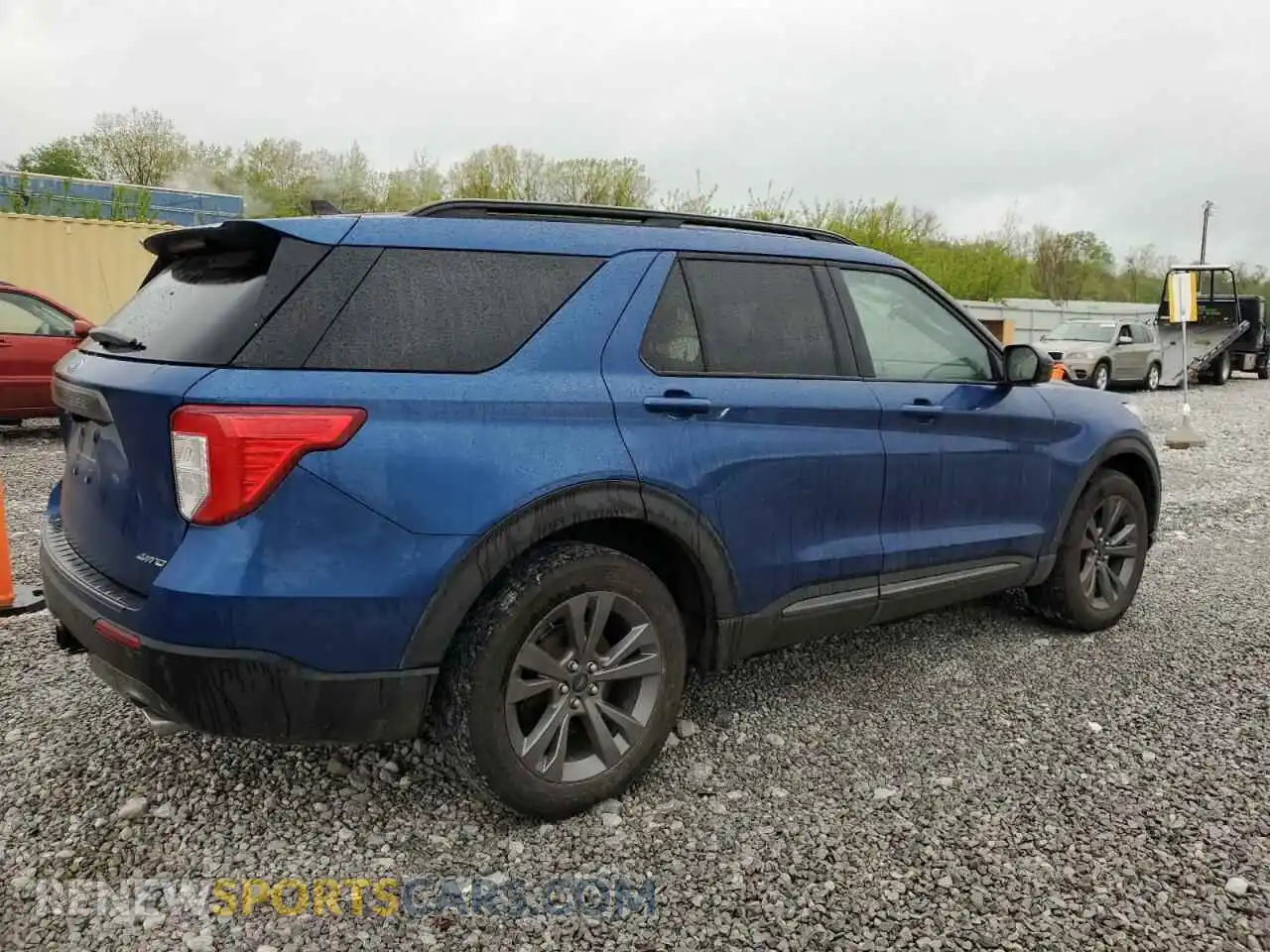 3 Photograph of a damaged car 1FMSK8DH8NGC12804 FORD EXPLORER 2022