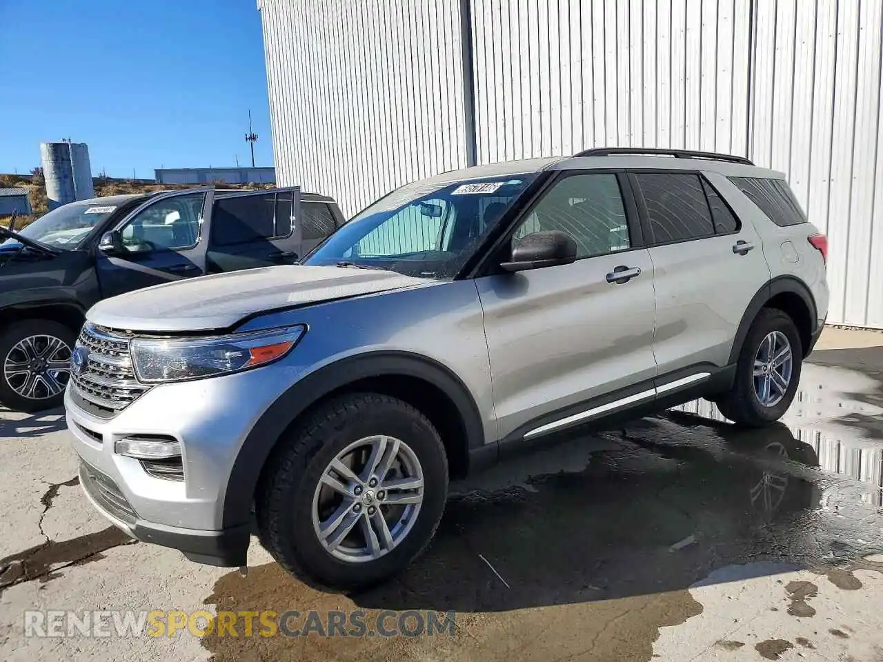 1 Photograph of a damaged car 1FMSK8DH8NGC35371 FORD EXPLORER 2022