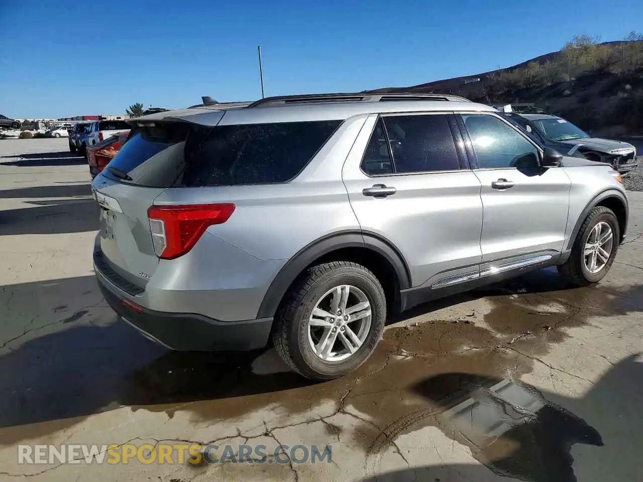 3 Photograph of a damaged car 1FMSK8DH8NGC35371 FORD EXPLORER 2022