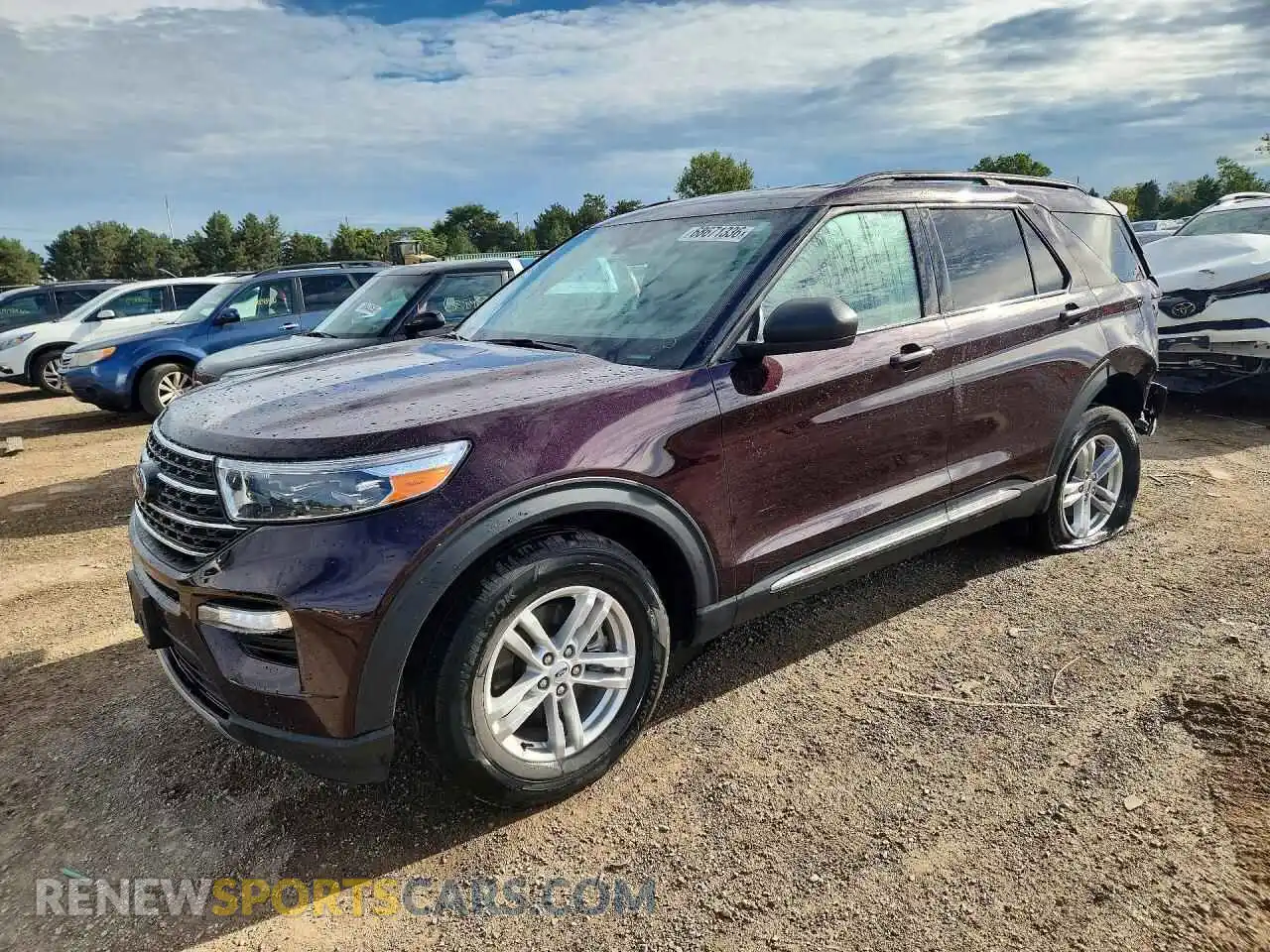 1 Photograph of a damaged car 1FMSK8DH8NGC47245 FORD EXPLORER 2022