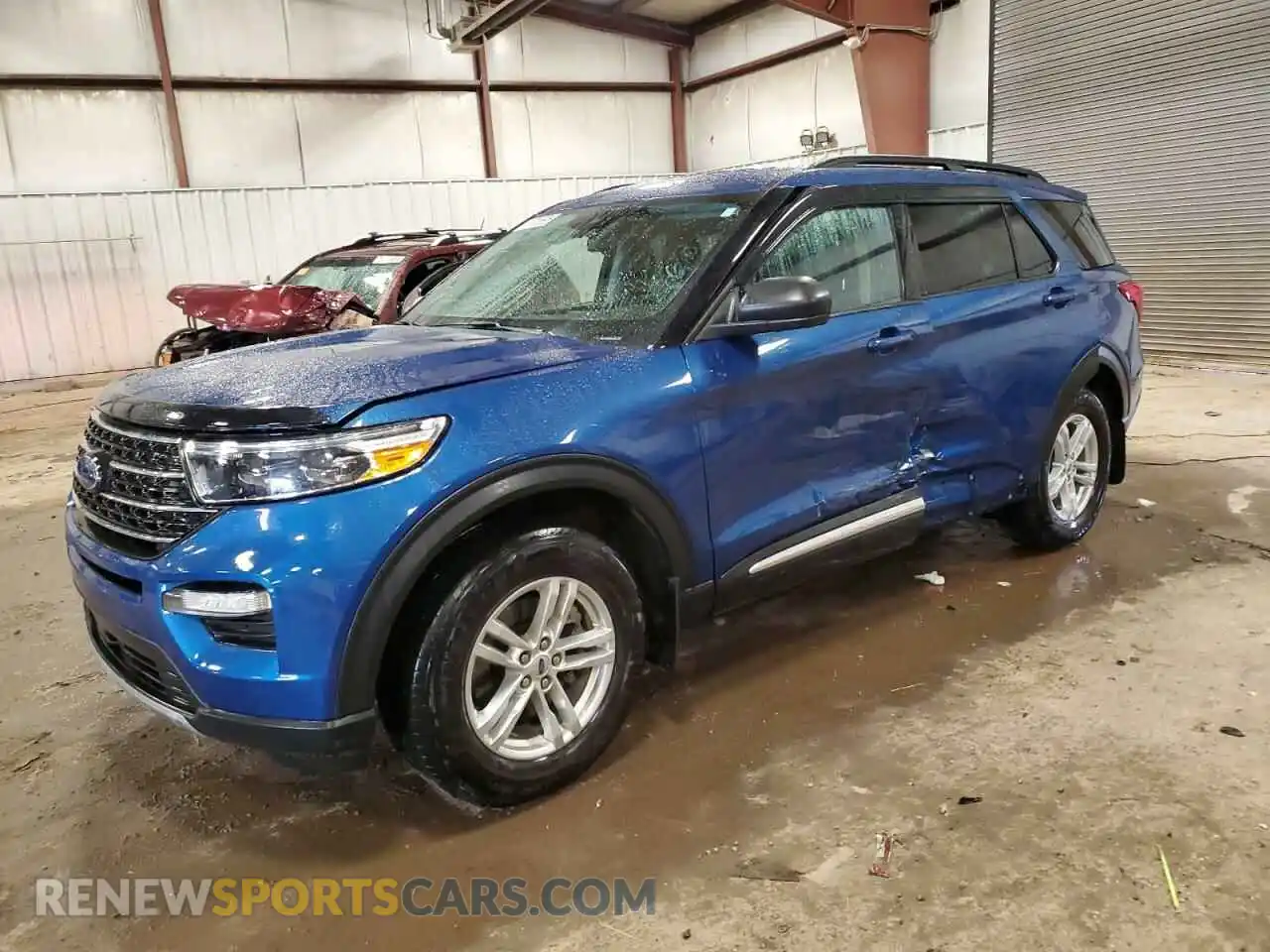 1 Photograph of a damaged car 1FMSK8DH9NGA26205 FORD EXPLORER 2022