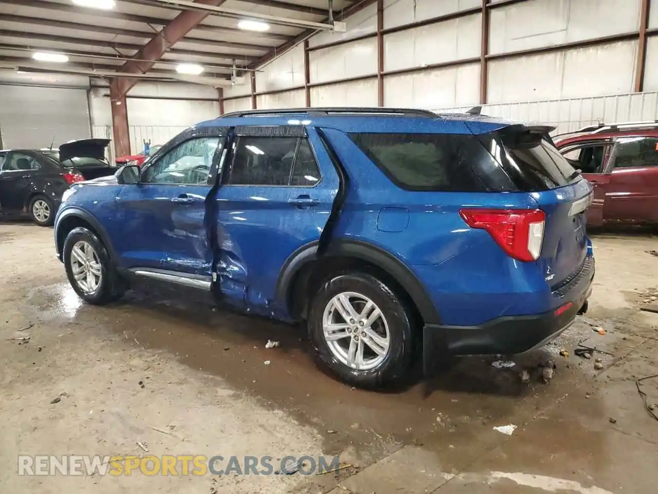 2 Photograph of a damaged car 1FMSK8DH9NGA26205 FORD EXPLORER 2022