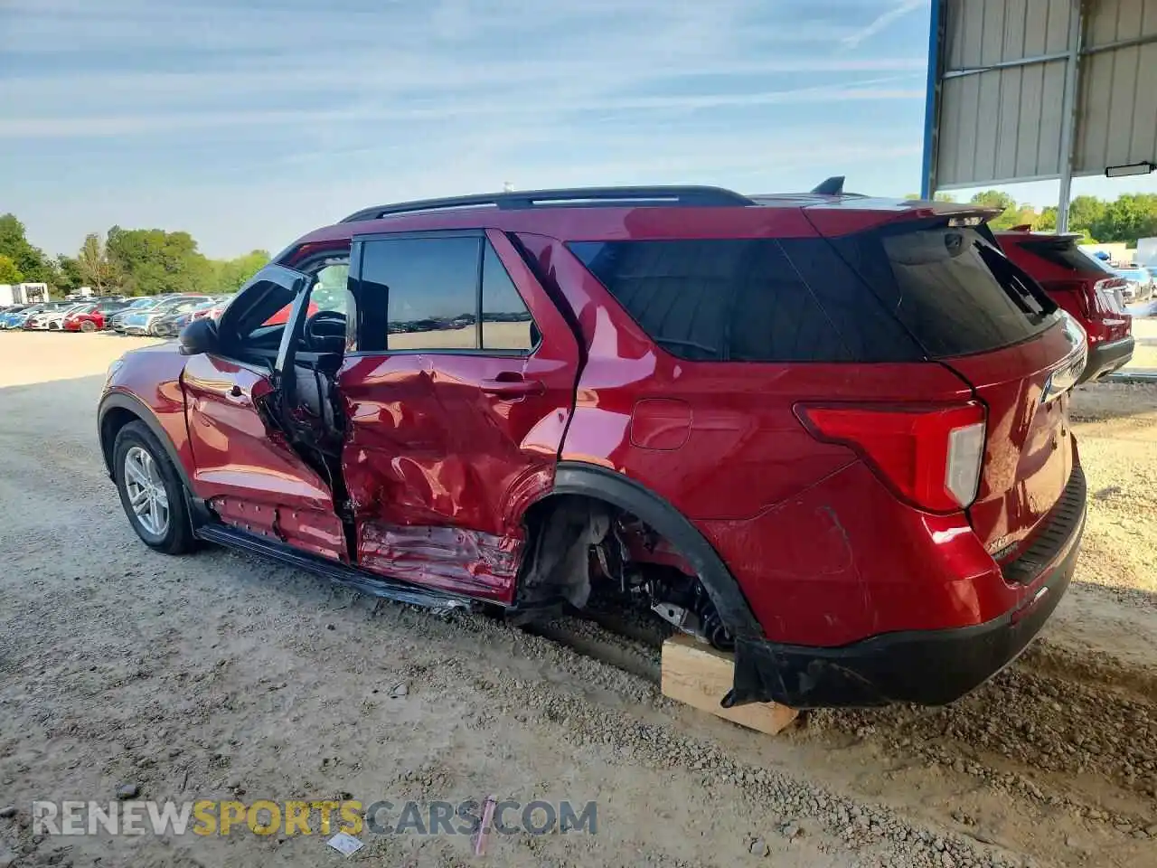 2 Photograph of a damaged car 1FMSK8DH9NGA76408 FORD EXPLORER 2022