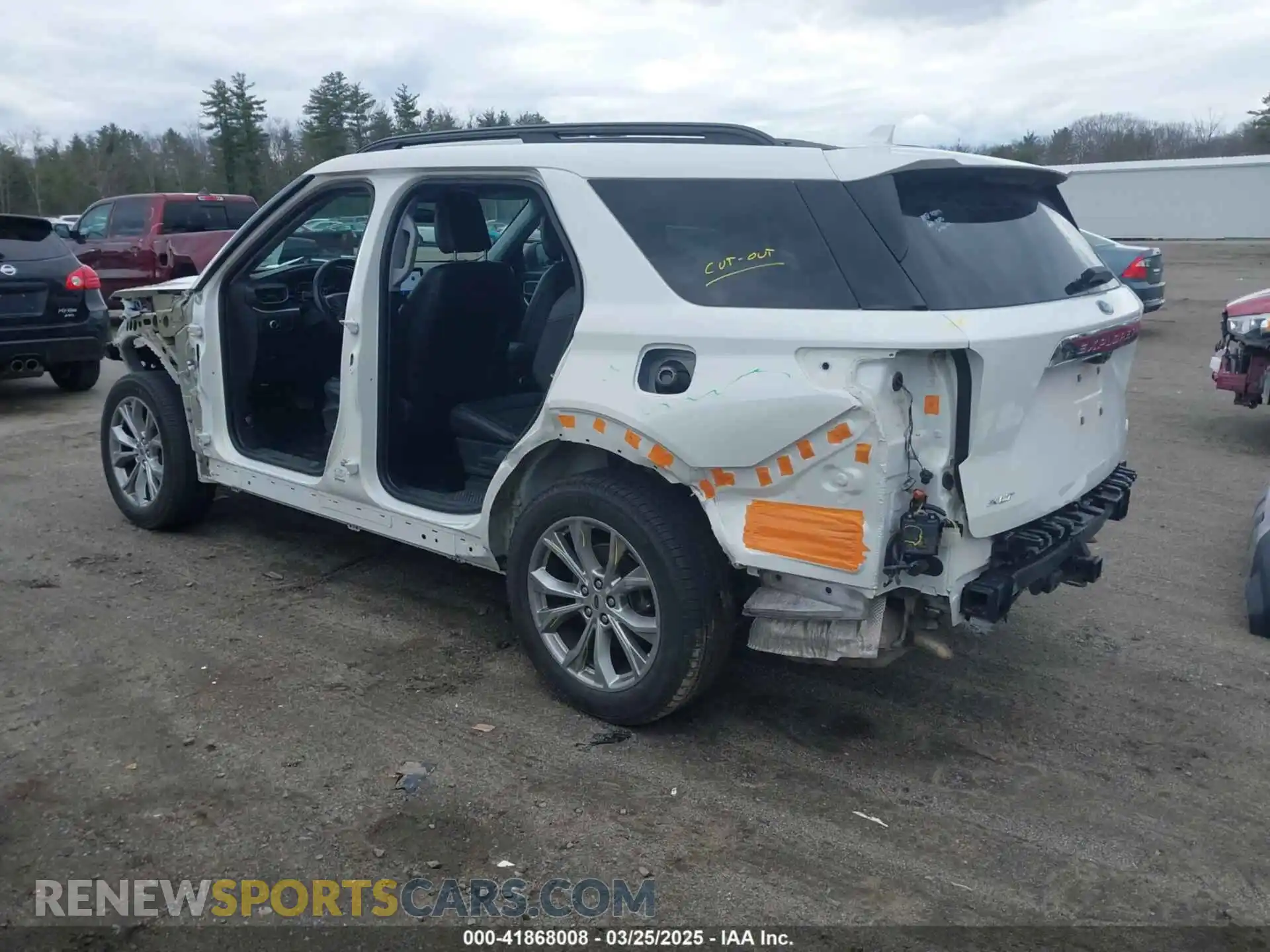 3 Photograph of a damaged car 1FMSK8DH9NGA82810 FORD EXPLORER 2022