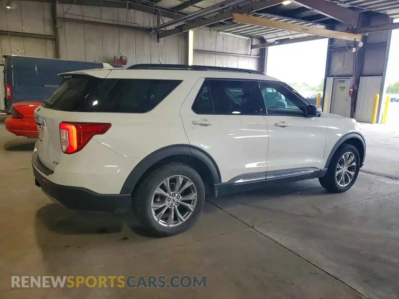 3 fotografías del automóvil dañado 1FMSK8DH9NGA82936 FORD EXPLORER 2022