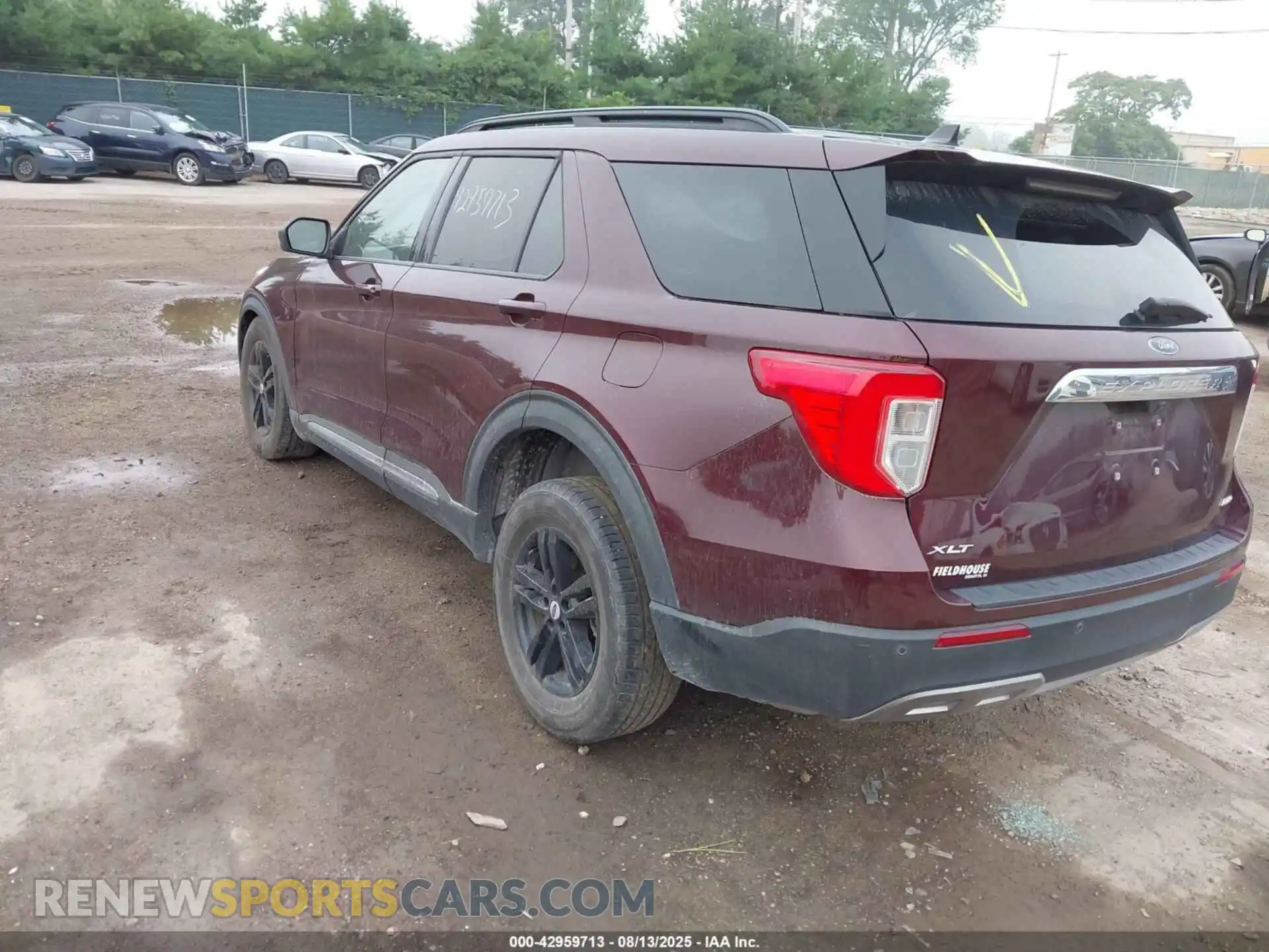 3 Фотография поврежденного автомобиля 1FMSK8DH9NGA91653 FORD EXPLORER 2022