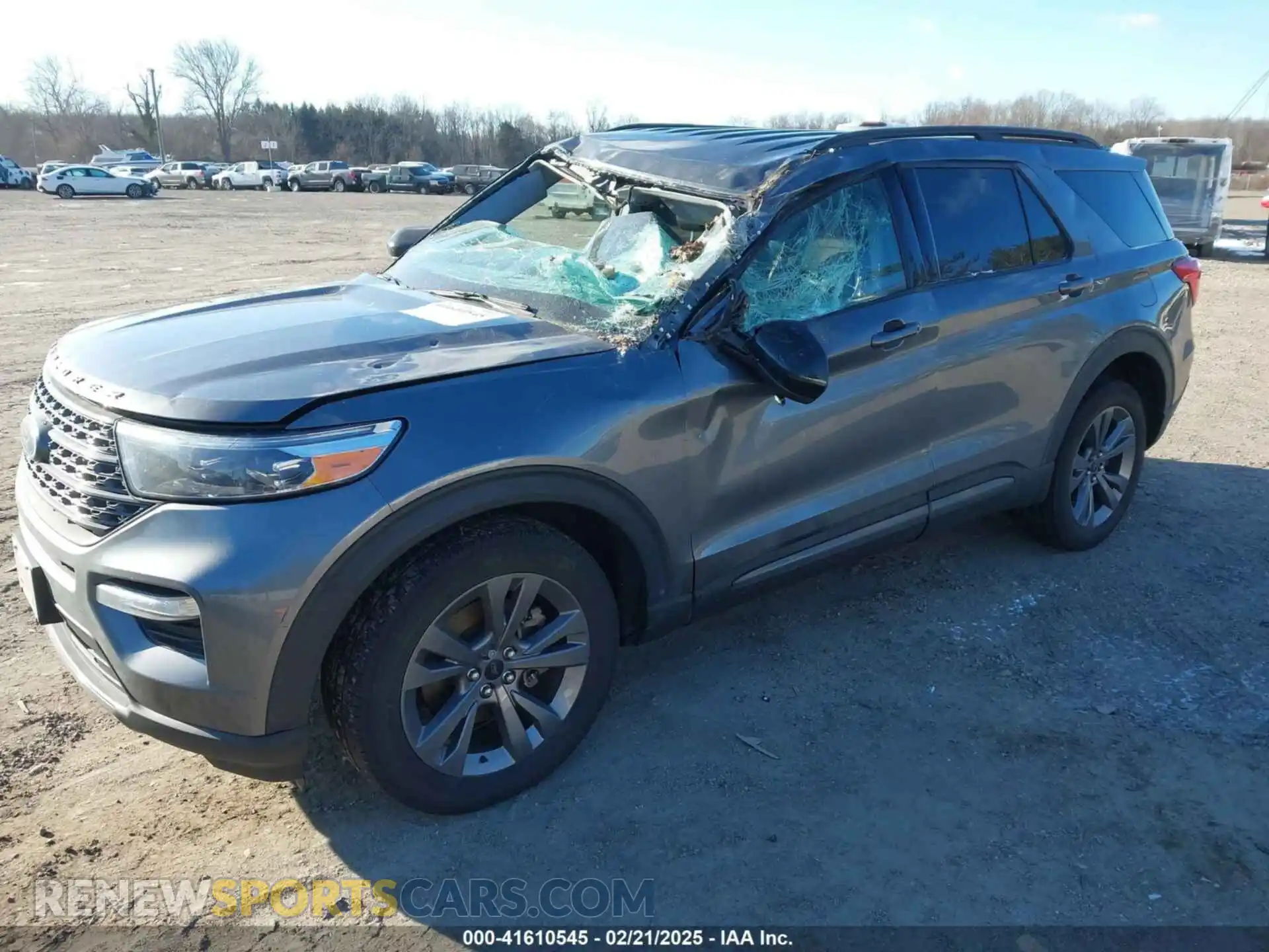 2 Photograph of a damaged car 1FMSK8DH9NGB13683 FORD EXPLORER 2022