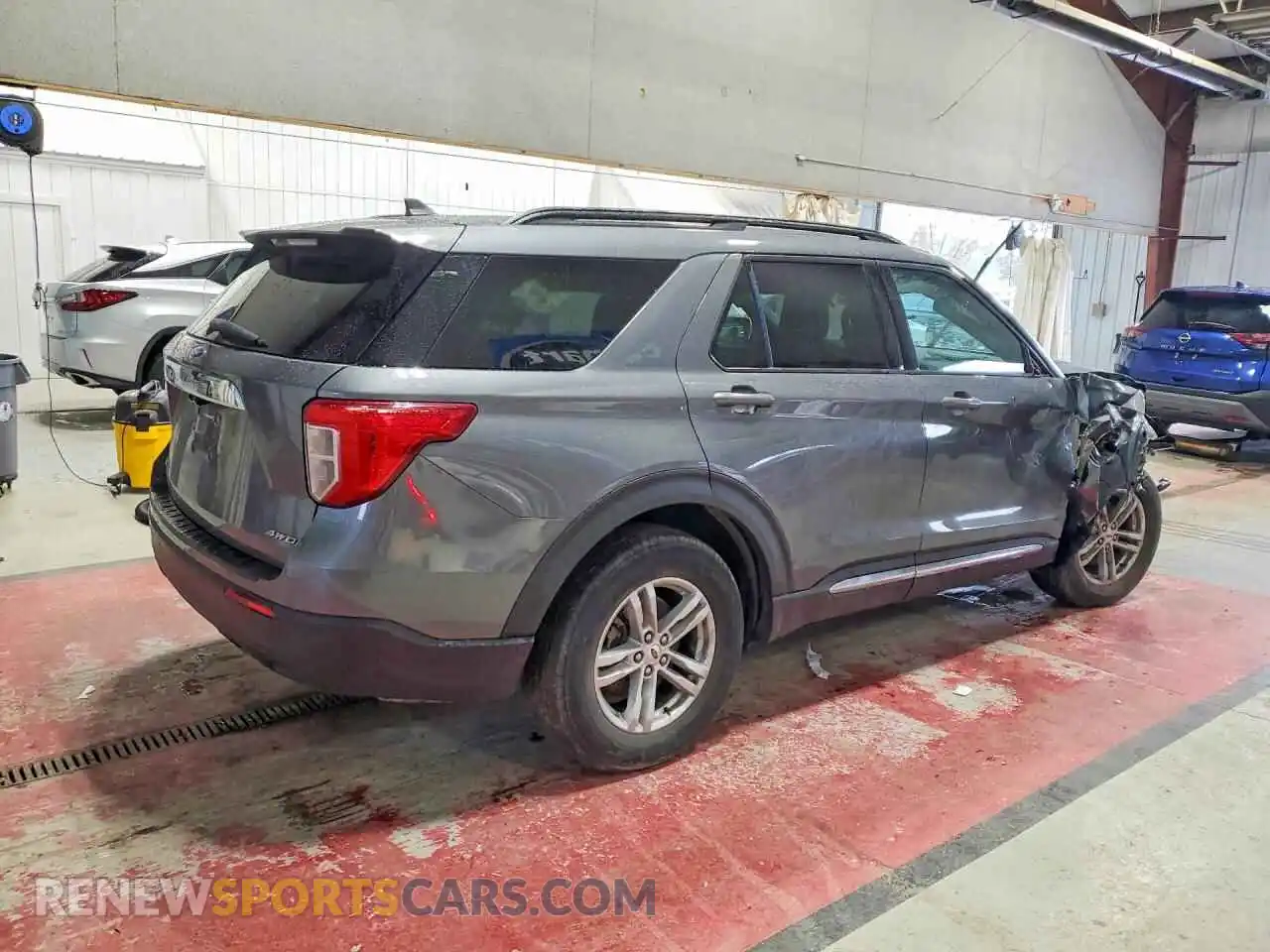 3 Photograph of a damaged car 1FMSK8DH9NGB40852 FORD EXPLORER 2022