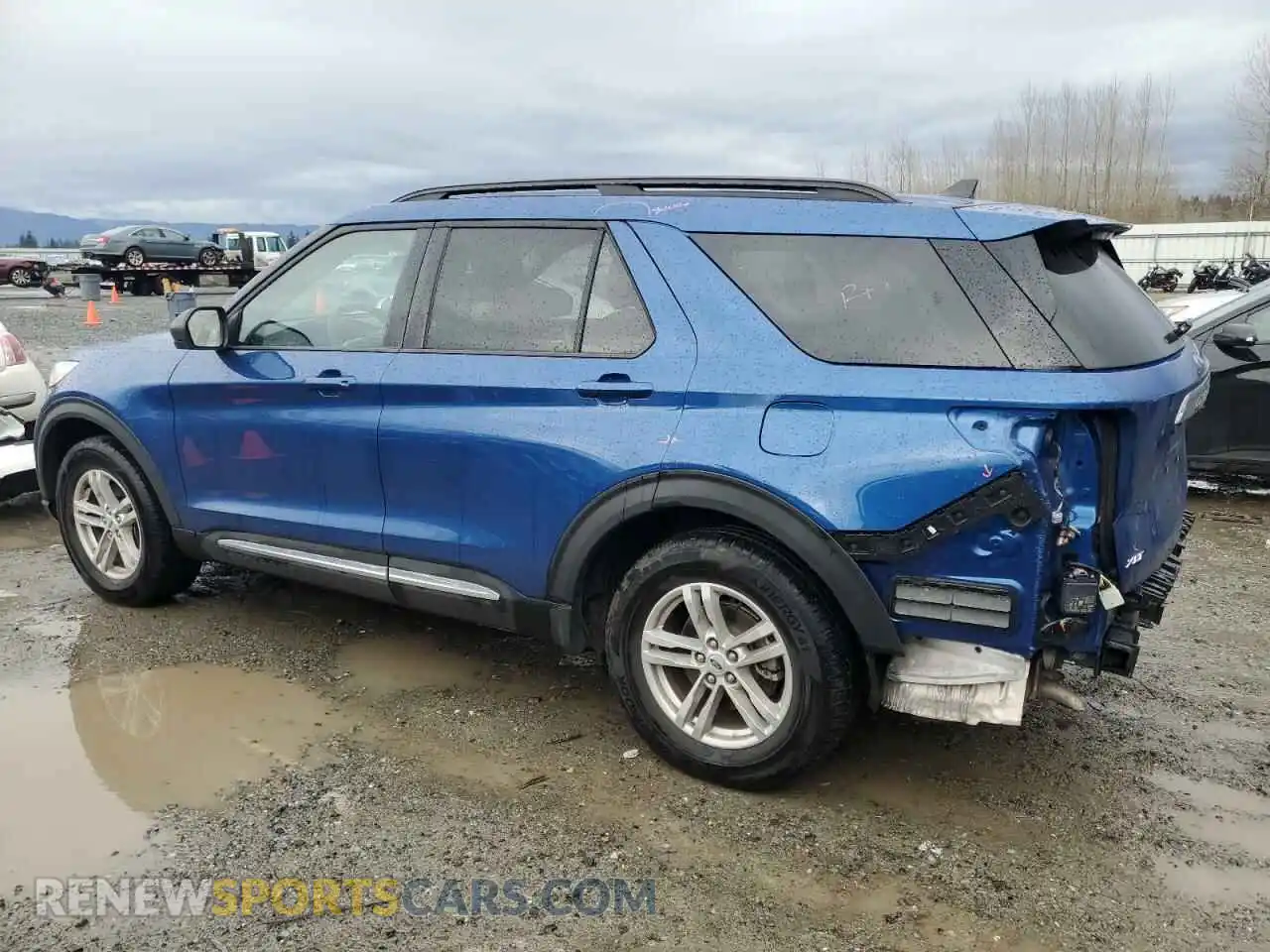 2 Photograph of a damaged car 1FMSK8DH9NGC11807 FORD EXPLORER 2022