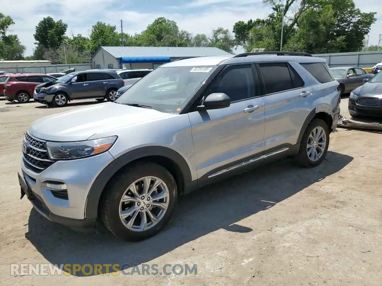 1 Photograph of a damaged car 1FMSK8DHXNGA13446 FORD EXPLORER 2022