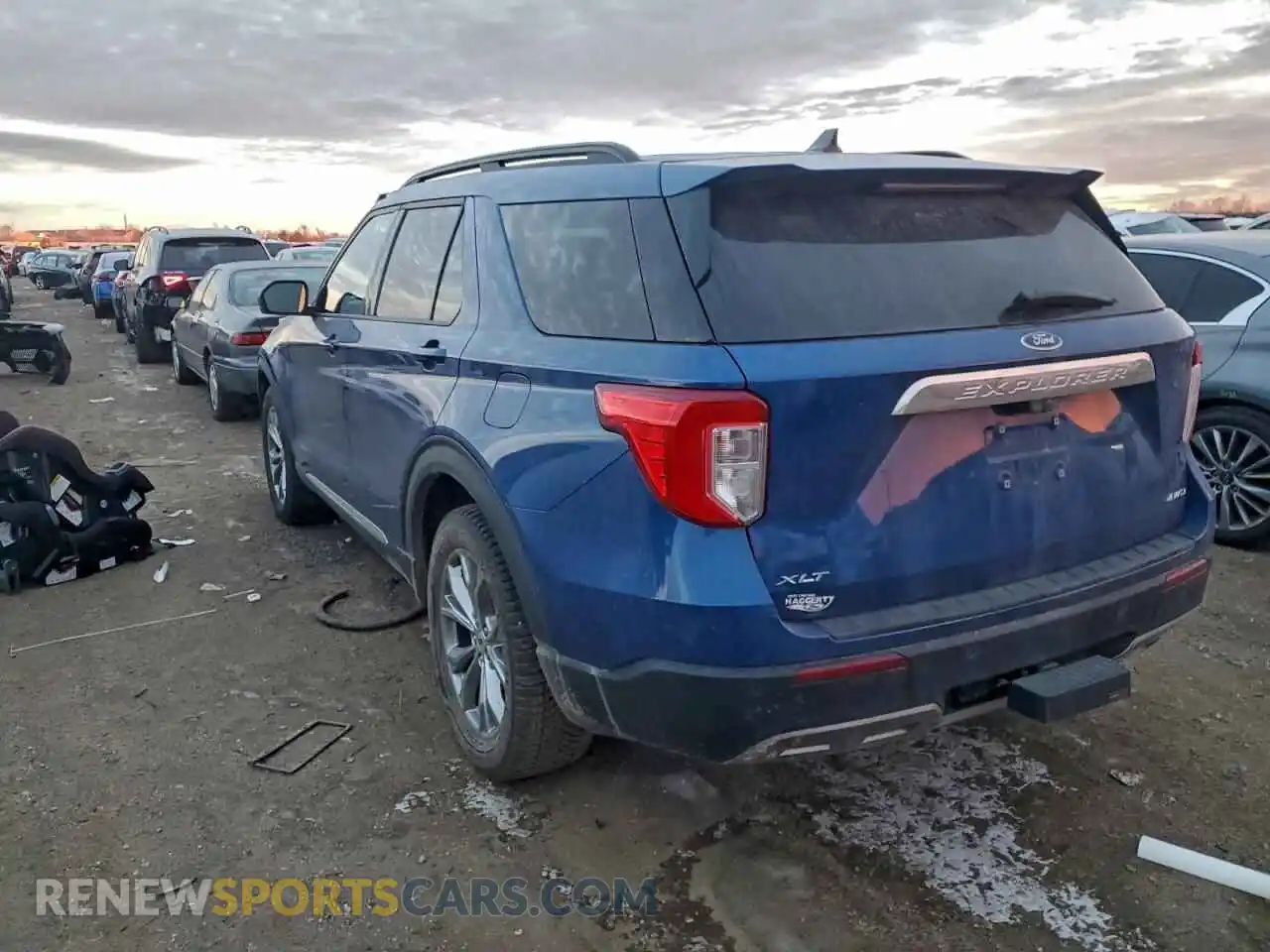 2 Photograph of a damaged car 1FMSK8DHXNGA67300 FORD EXPLORER 2022