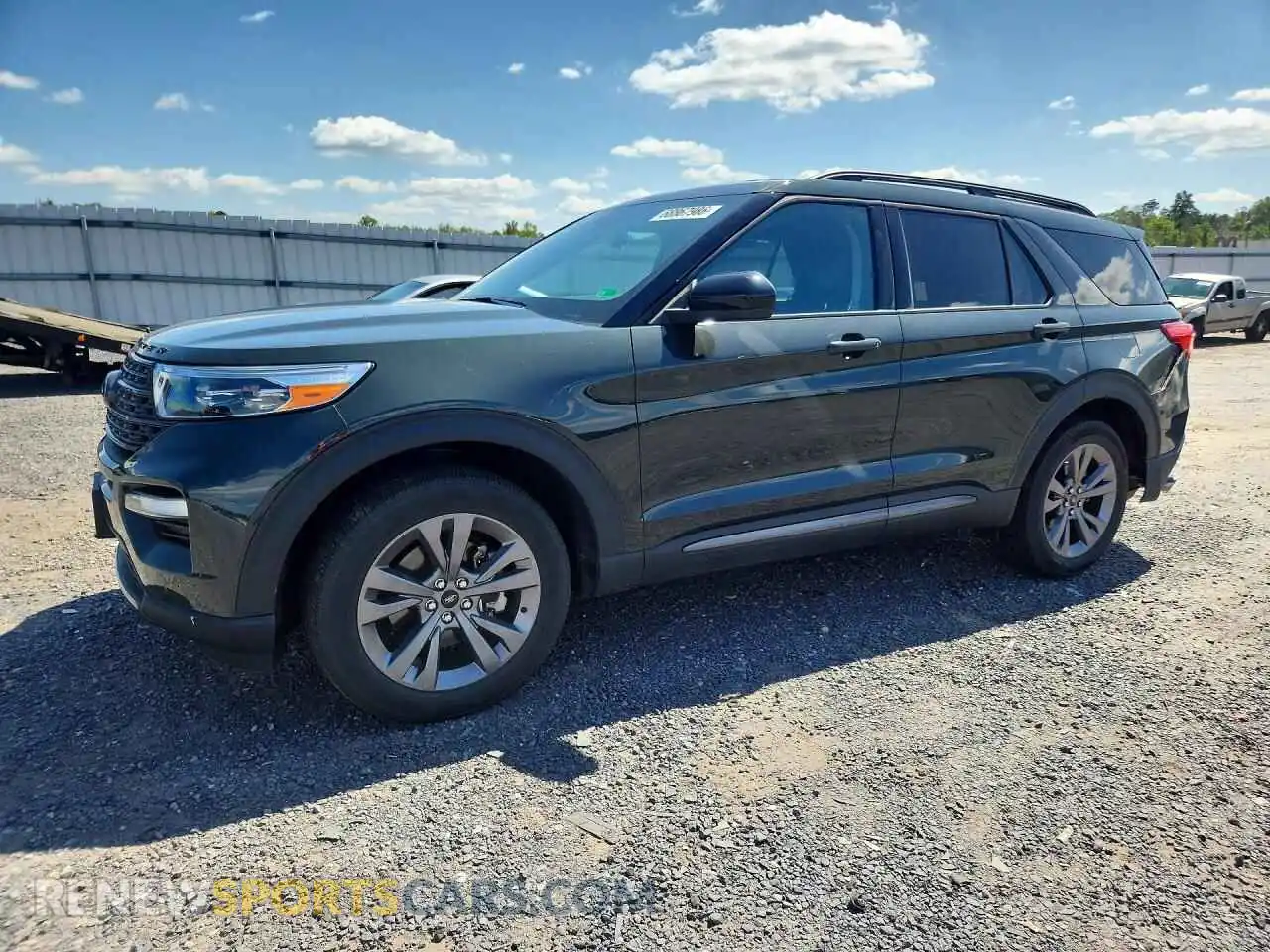 1 Photograph of a damaged car 1FMSK8DHXNGB44005 FORD EXPLORER 2022
