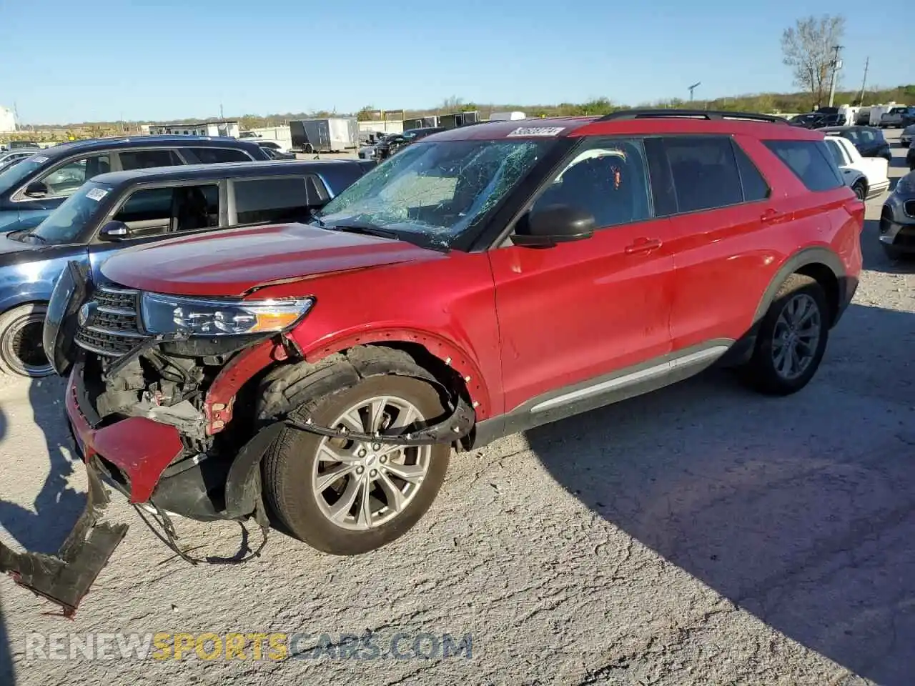 1 Photograph of a damaged car 1FMSK8DHXNGC07913 FORD EXPLORER 2022
