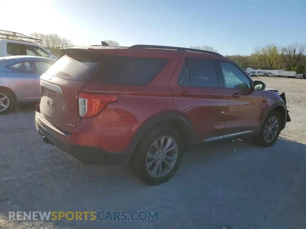 3 Photograph of a damaged car 1FMSK8DHXNGC07913 FORD EXPLORER 2022