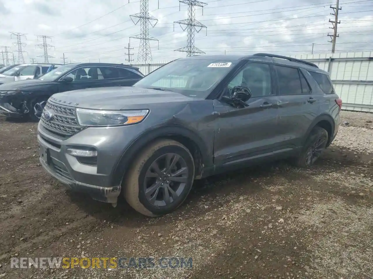 1 Photograph of a damaged car 1FMSK8DHXNGC49613 FORD EXPLORER 2022