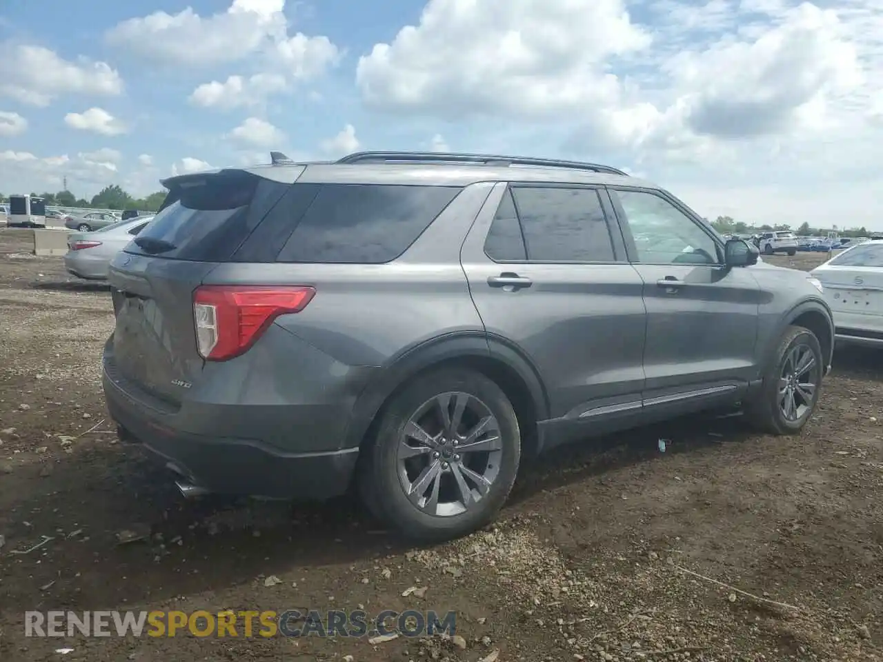 3 Photograph of a damaged car 1FMSK8DHXNGC49613 FORD EXPLORER 2022