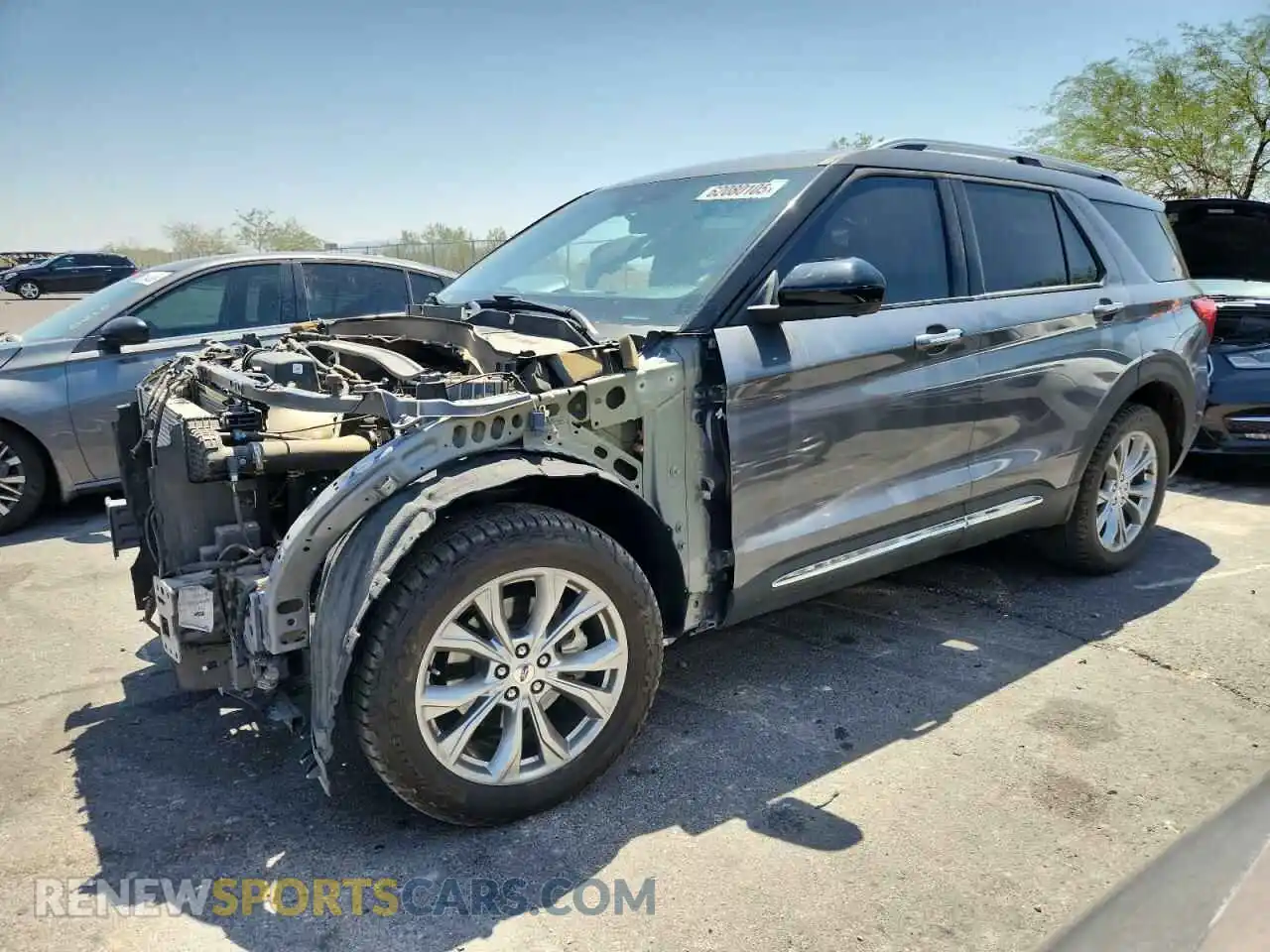 1 Photograph of a damaged car 1FMSK8FH0NGA79971 FORD EXPLORER 2022