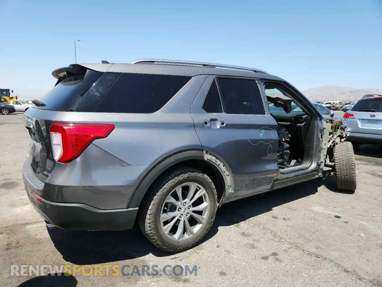 3 Photograph of a damaged car 1FMSK8FH0NGA79971 FORD EXPLORER 2022