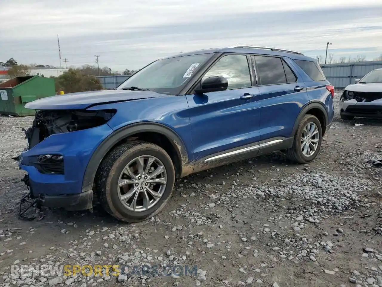 1 Photograph of a damaged car 1FMSK8FH3NGA81536 FORD EXPLORER 2022