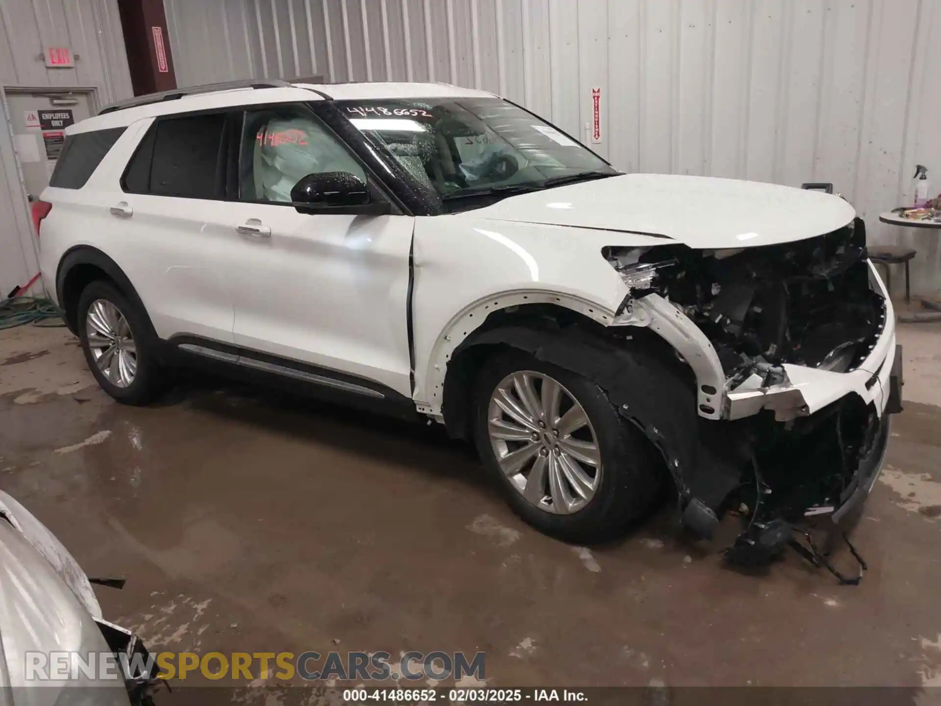 1 Photograph of a damaged car 1FMSK8FH3NGB75724 FORD EXPLORER 2022
