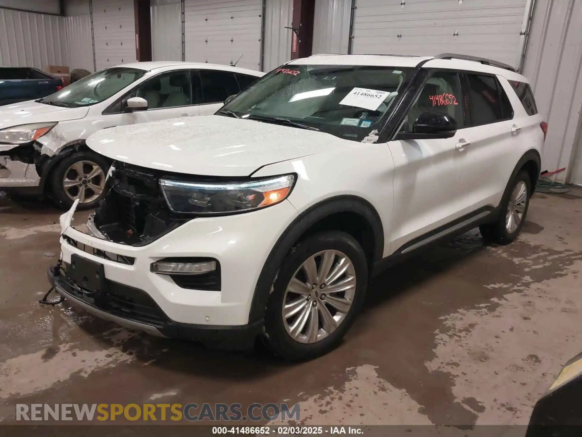 2 Photograph of a damaged car 1FMSK8FH3NGB75724 FORD EXPLORER 2022