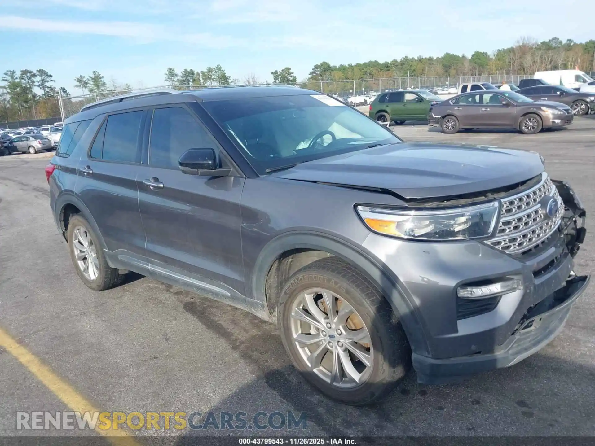 1 Photograph of a damaged car 1FMSK8FH5NGA32421 FORD EXPLORER 2022