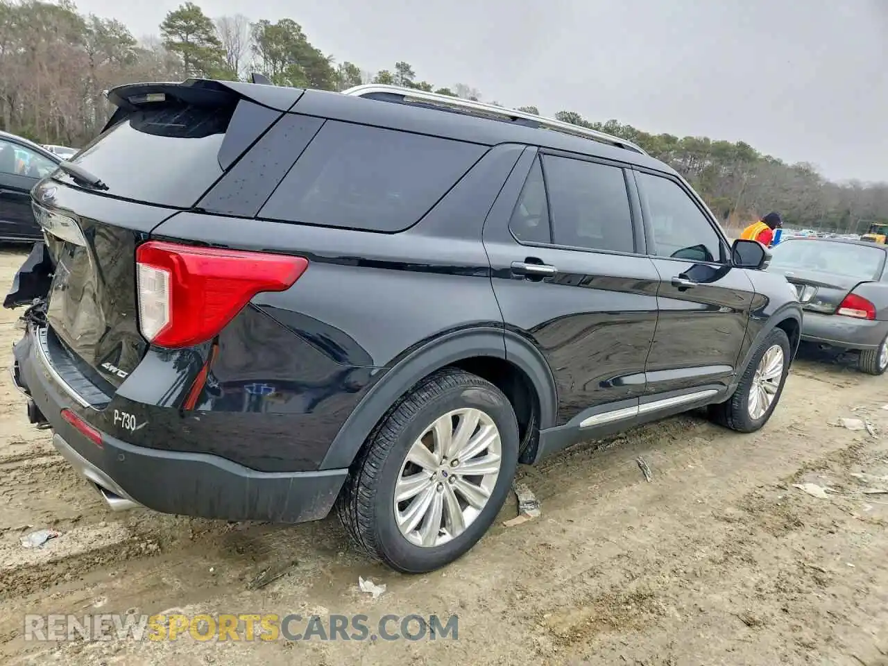 3 Фотография поврежденного автомобиля 1FMSK8FH5NGC43599 FORD EXPLORER 2022