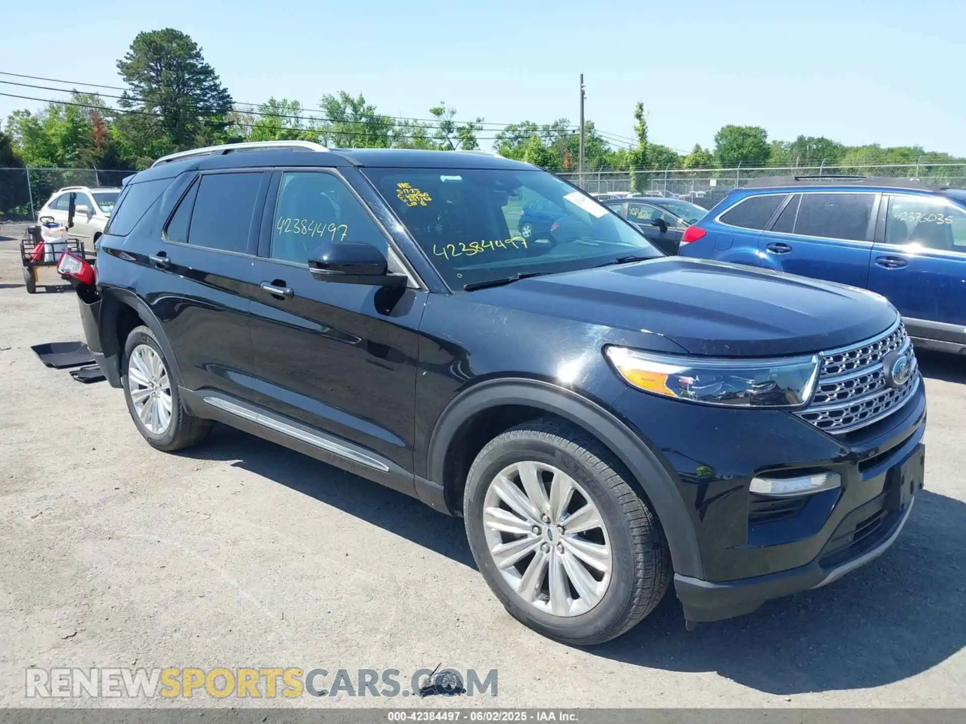 1 Photograph of a damaged car 1FMSK8FH6NGA47283 FORD EXPLORER 2022
