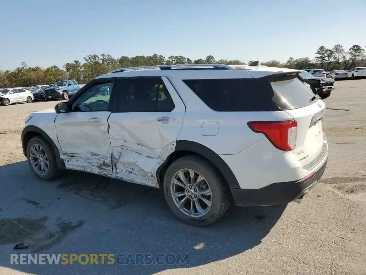 2 Photograph of a damaged car 1FMSK8FH6NGA51396 FORD EXPLORER 2022