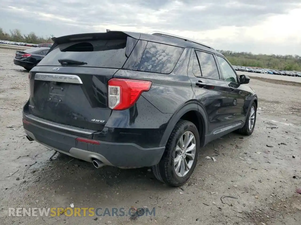 3 Photograph of a damaged car 1FMSK8FH6NGB03965 FORD EXPLORER 2022