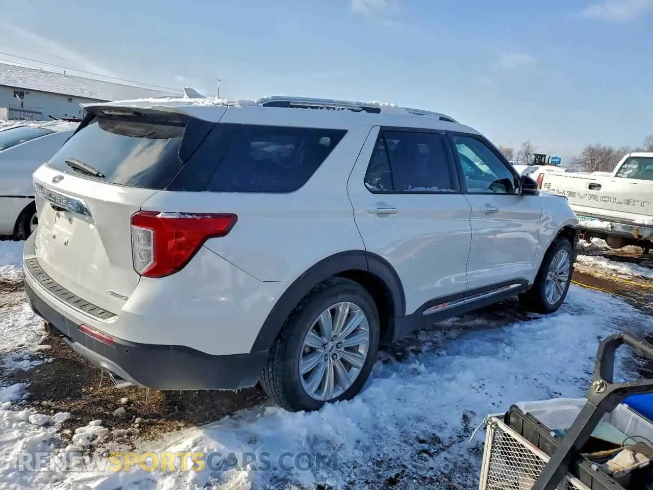 3 Photograph of a damaged car 1FMSK8FH7NGB35811 FORD EXPLORER 2022