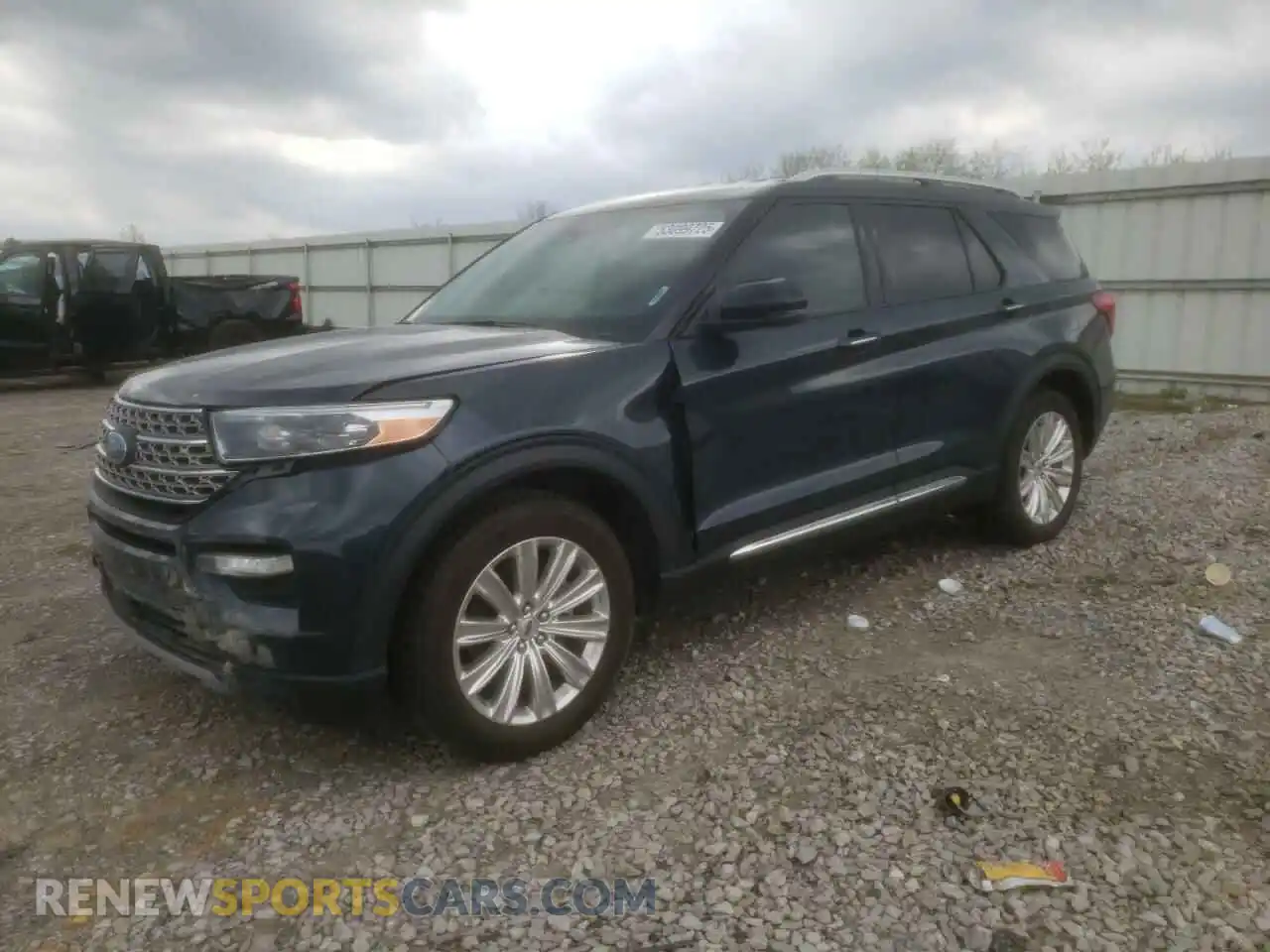 1 Photograph of a damaged car 1FMSK8FH9NGA19140 FORD EXPLORER 2022