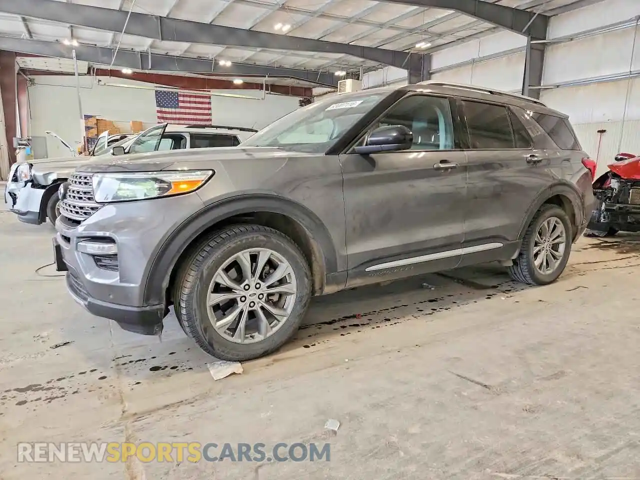 1 Photograph of a damaged car 1FMSK8FH9NGA51778 FORD EXPLORER 2022