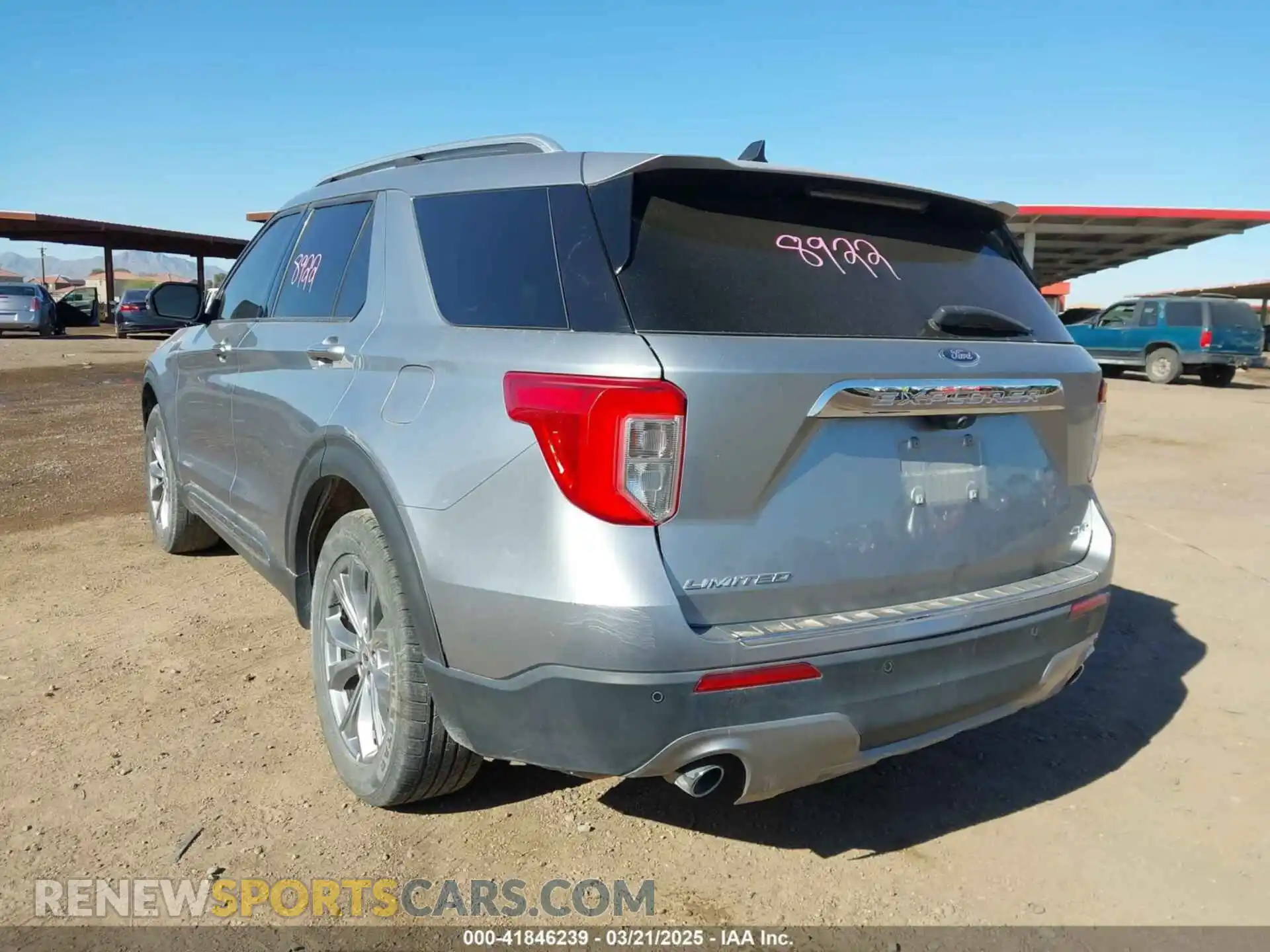 3 fotografías del automóvil dañado 1FMSK8FH9NGB29363 FORD EXPLORER 2022