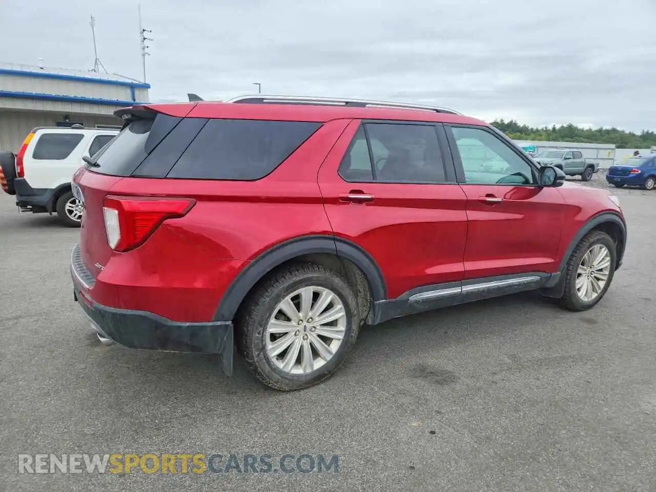 3 Photograph of a damaged car 1FMSK8FH9NGC47302 FORD EXPLORER 2022