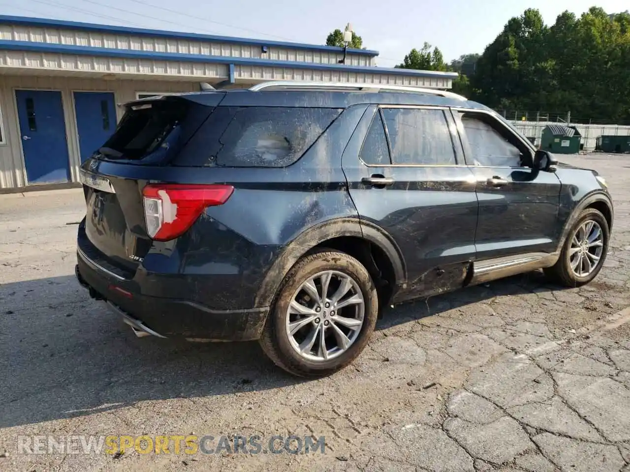 3 Photograph of a damaged car 1FMSK8FHXNGB83433 FORD EXPLORER 2022