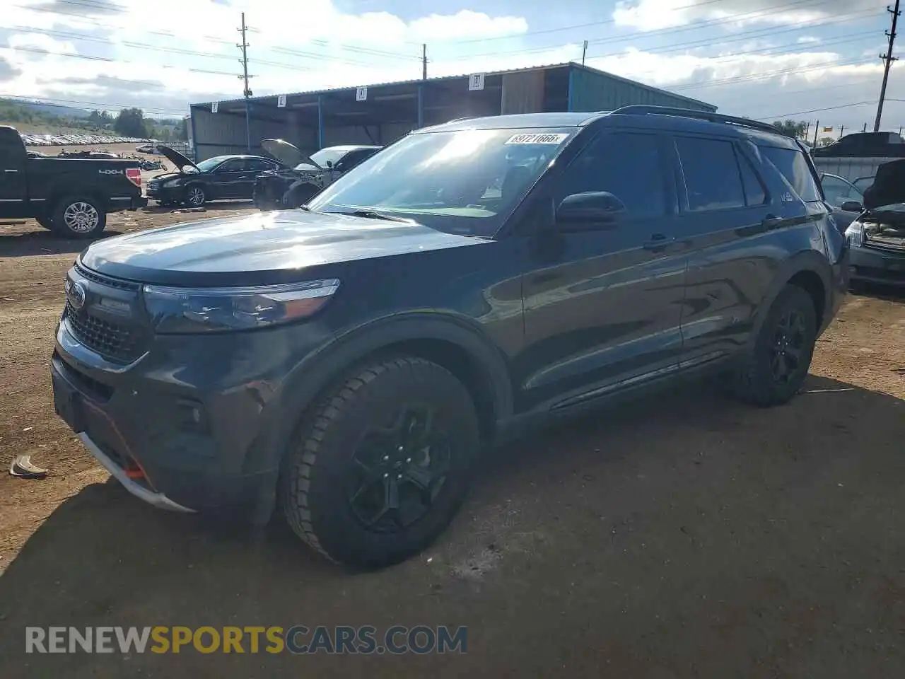 1 Photograph of a damaged car 1FMSK8JH0NGC09030 FORD EXPLORER 2022