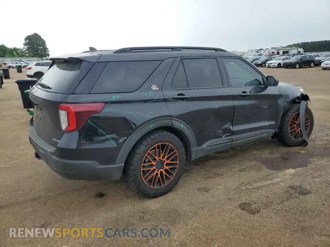 3 Photograph of a damaged car 1FMSK8JH2NGA00730 FORD EXPLORER 2022