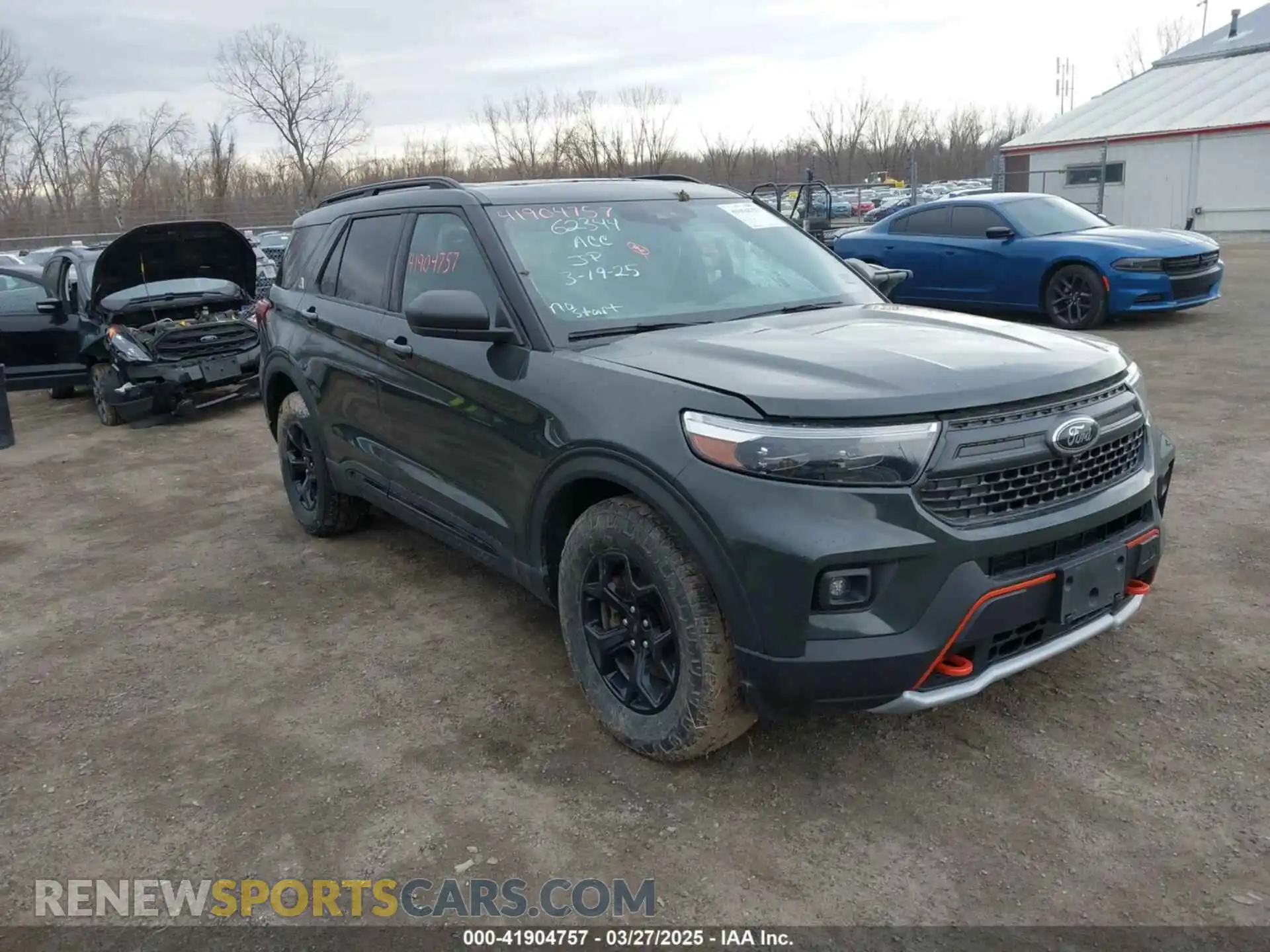 1 Photograph of a damaged car 1FMSK8JH6NGA21340 FORD EXPLORER 2022
