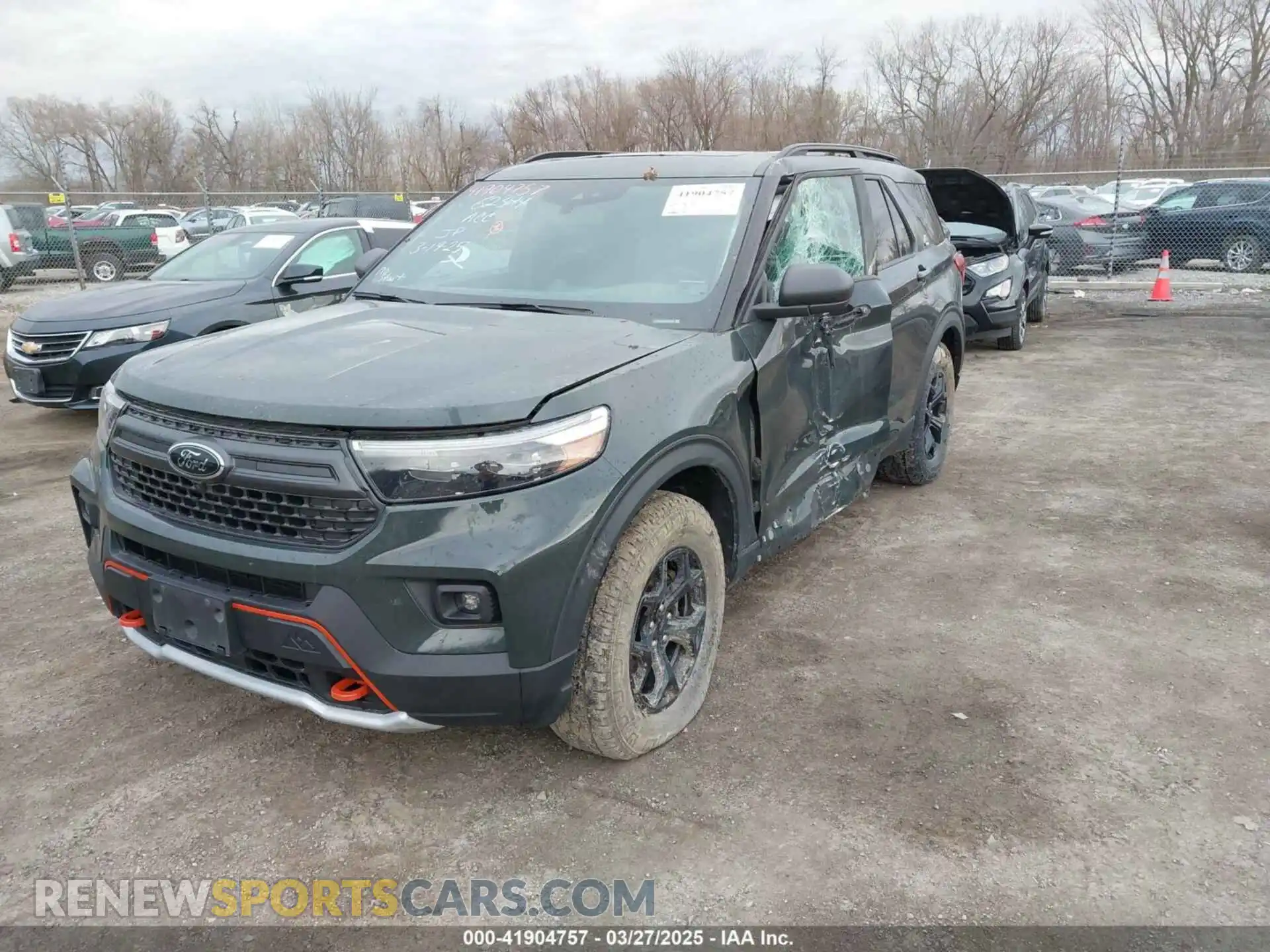 2 Photograph of a damaged car 1FMSK8JH6NGA21340 FORD EXPLORER 2022