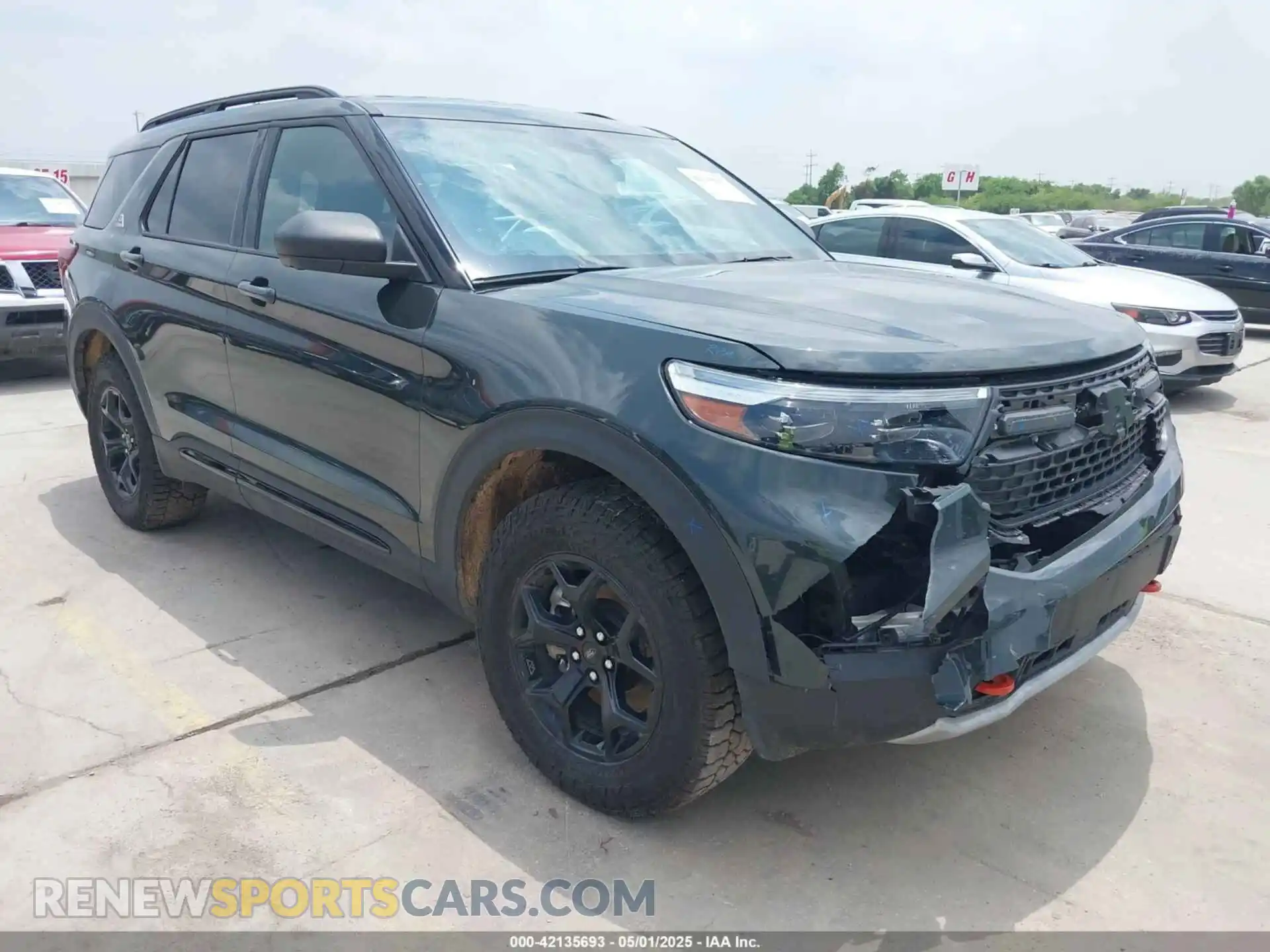 1 Photograph of a damaged car 1FMSK8JH6NGC15107 FORD EXPLORER 2022