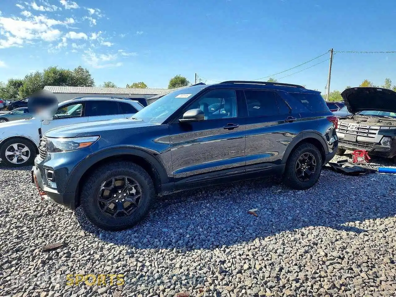 1 Photograph of a damaged car 1FMSK8JH8NGA43856 FORD EXPLORER 2022