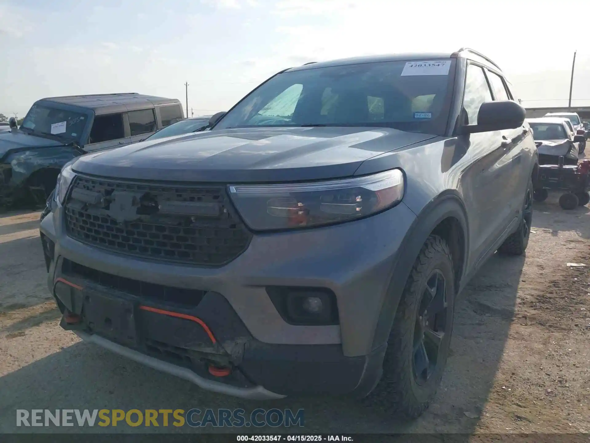 2 Photograph of a damaged car 1FMSK8JH9NGA34700 FORD EXPLORER 2022