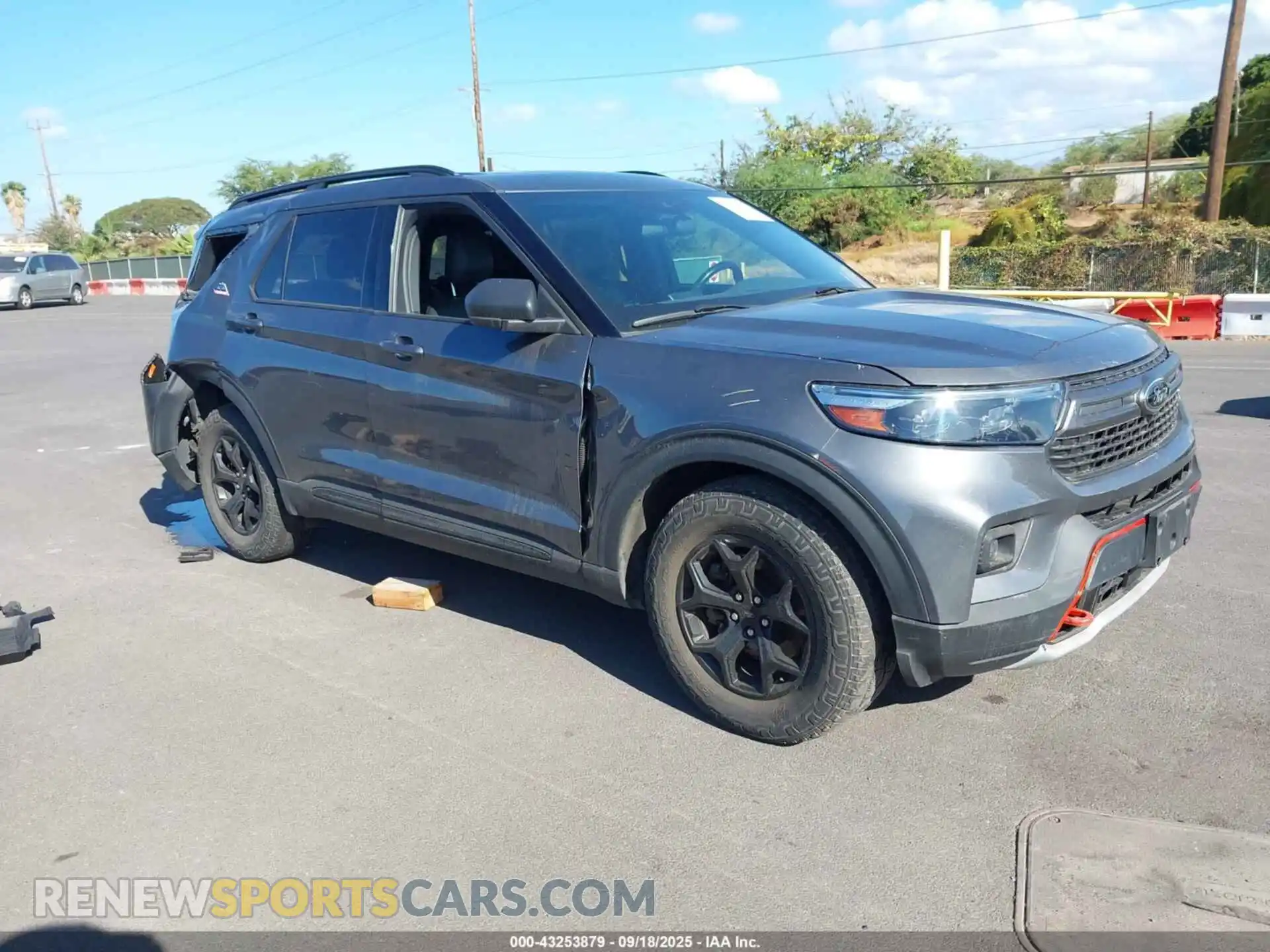 1 Photograph of a damaged car 1FMSK8JH9NGC45802 FORD EXPLORER 2022