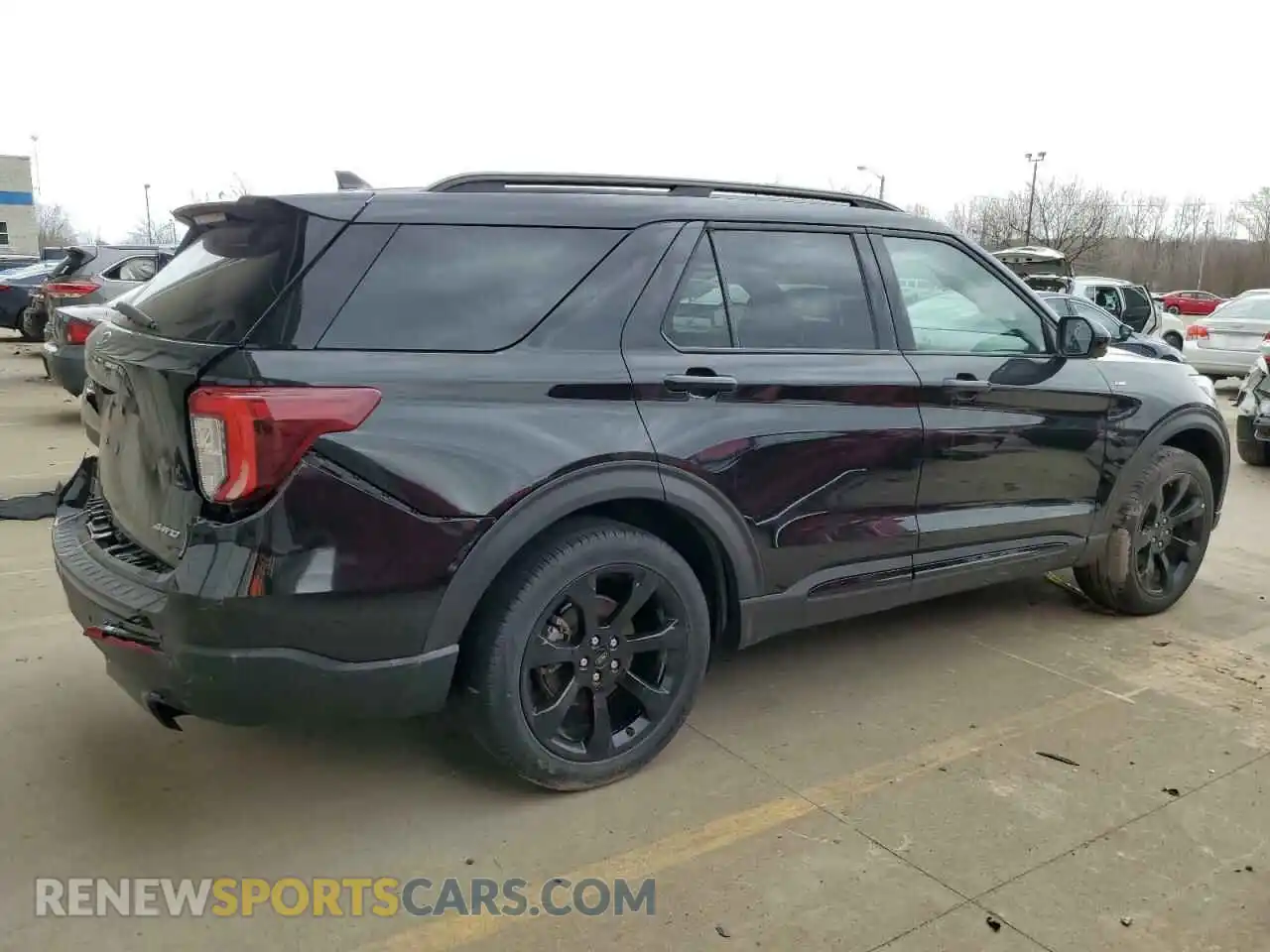 3 Photograph of a damaged car 1FMSK8KH2NGC30542 FORD EXPLORER 2022