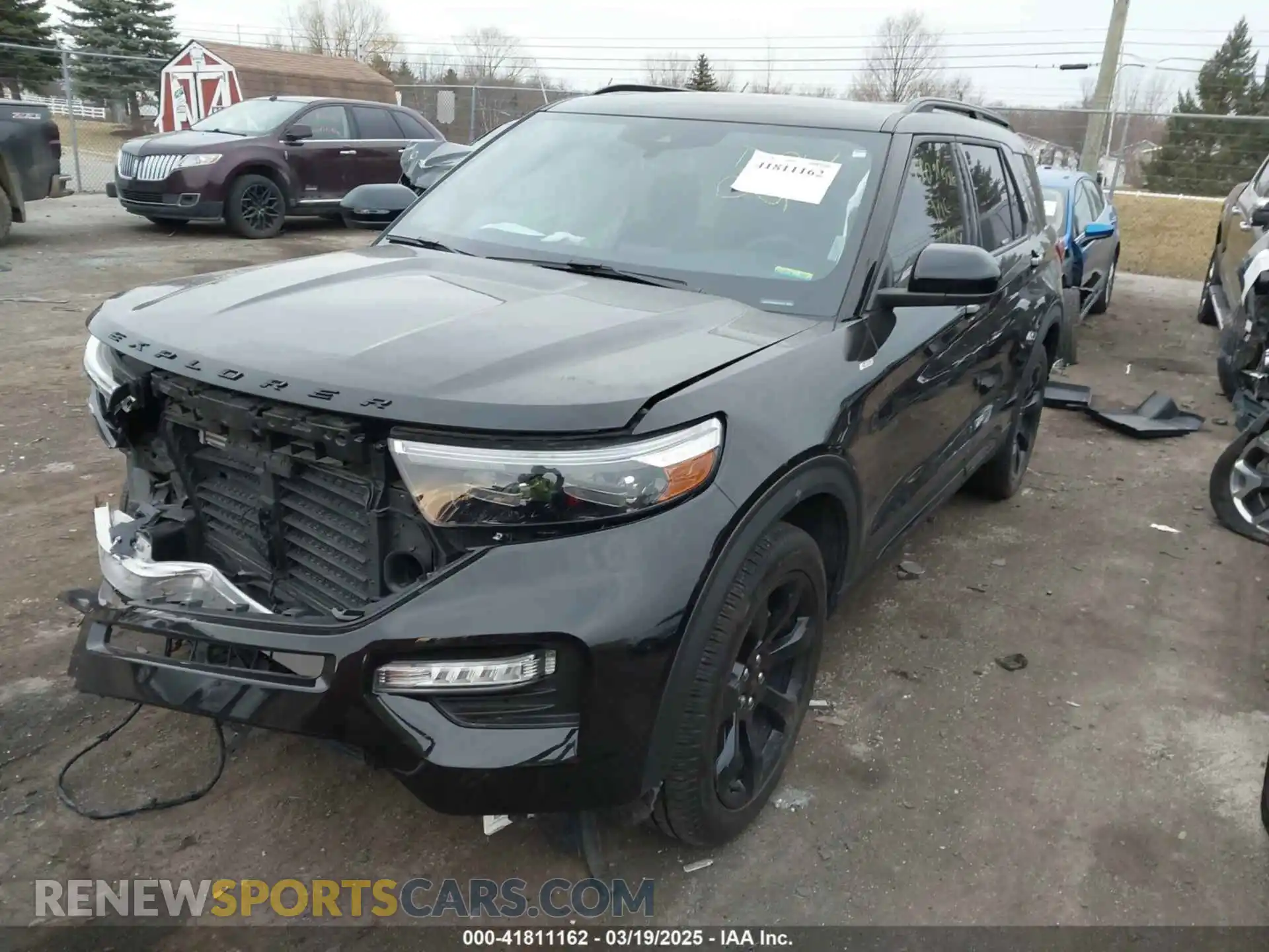 2 Photograph of a damaged car 1FMSK8KH6NGC45223 FORD EXPLORER 2022